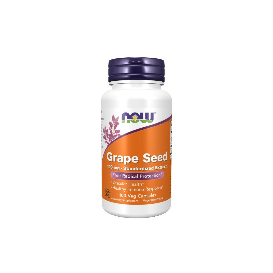Traubenkerne 100 mg 100 Veg-Kapseln Now Foods